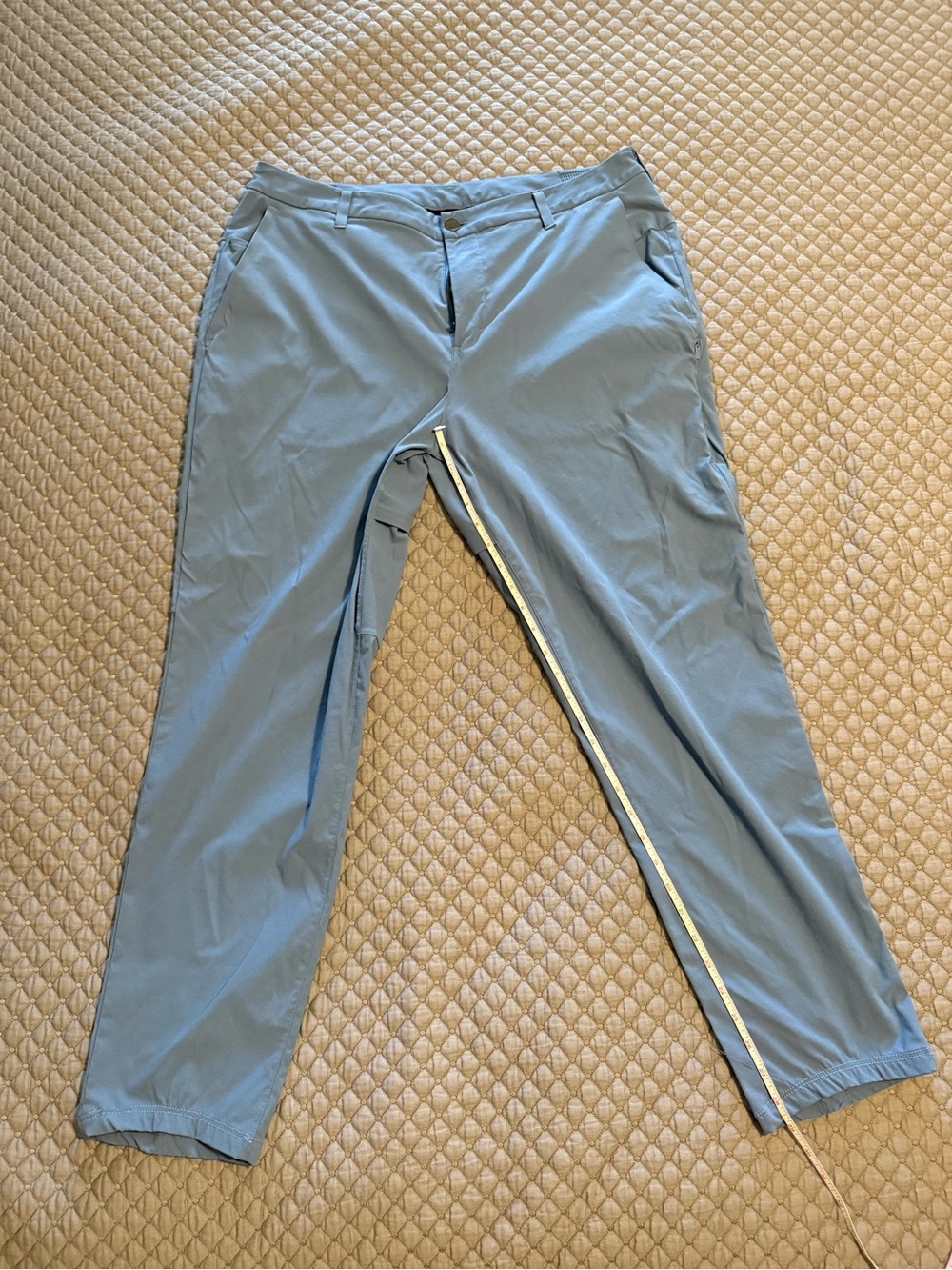 lululemon athletica Men's Slate Blue Chino-Style Performance Pants
